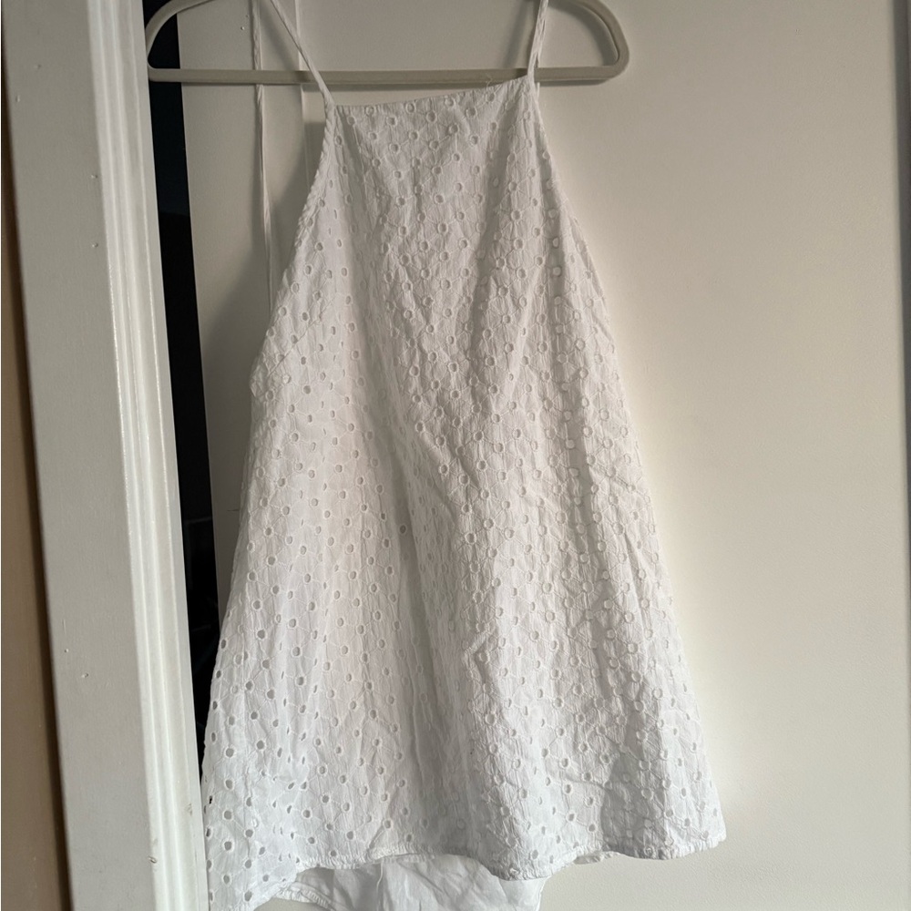 ASOS White Eyelet Dress